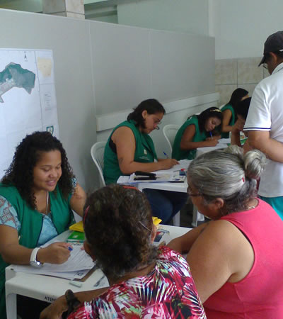 Cadastramento da população